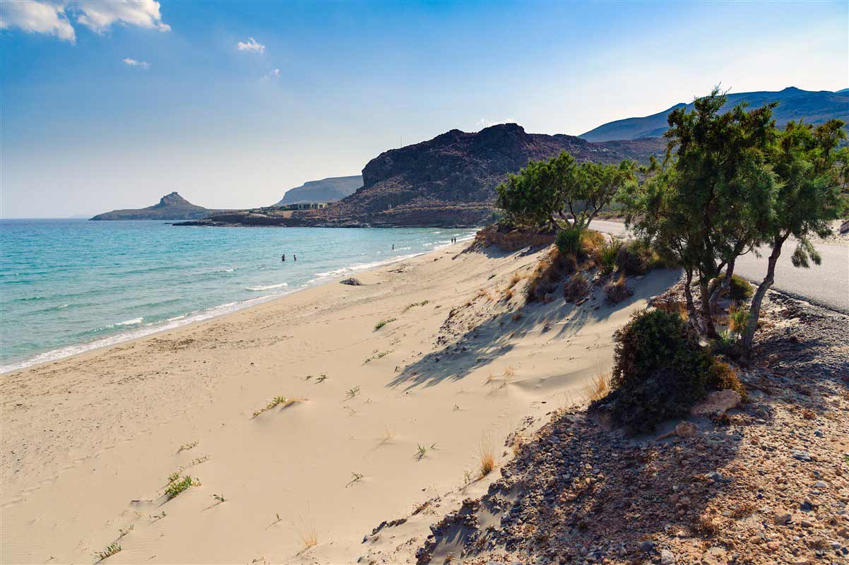 beach in crete