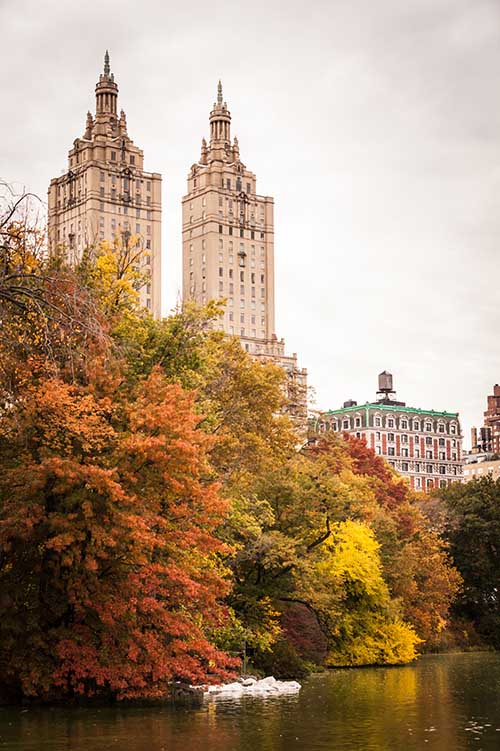 Manhattan in Autumn