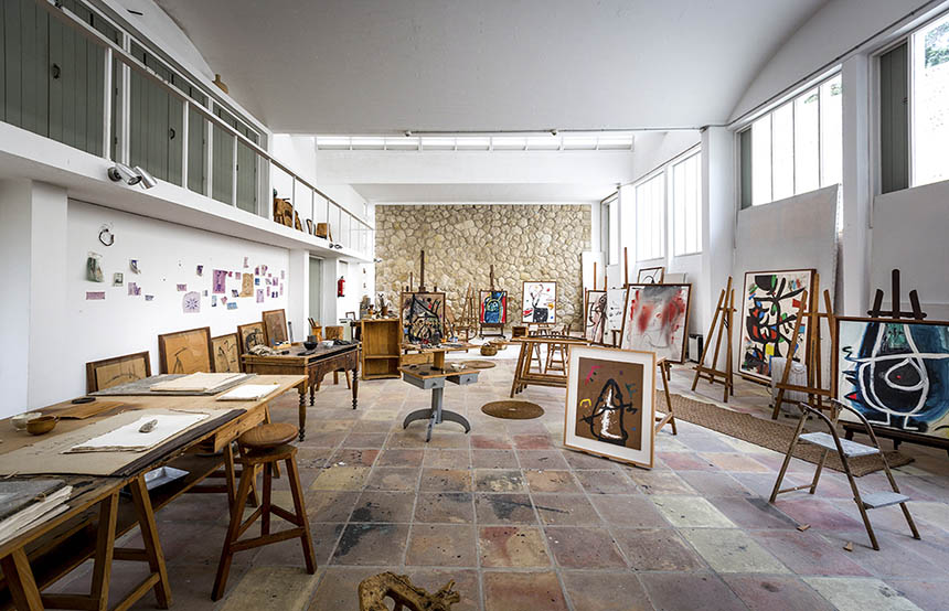 Joan Miro studio, Palma. Image by Lorenzo Moscia