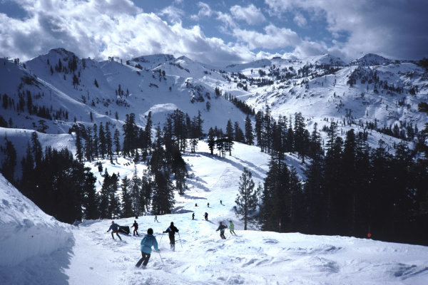 Ski Resort in California