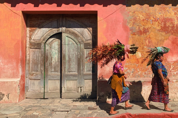 Local women in Guatemalan village