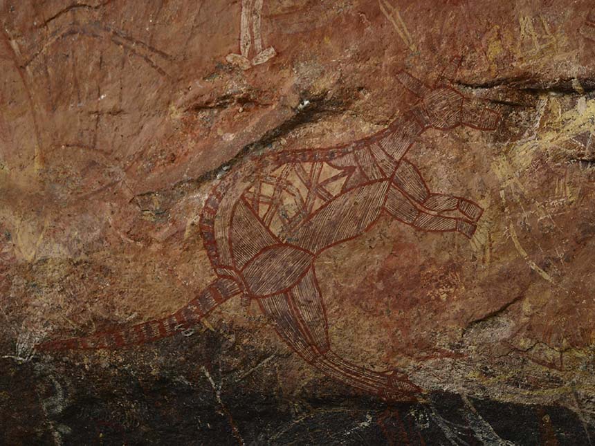Aboriginal art in Kakadu National Park